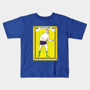 Wrestler - "Lucien Bagarre" Kids T-Shirt